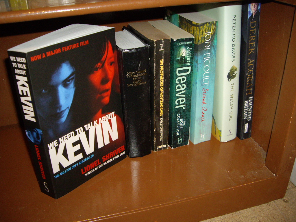 December 9 - Corner reserved for crap books. © Antony N Britt