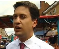 Aug 18 - Ed Milliband pelted with eggs