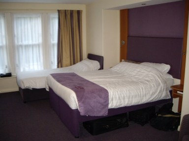Sep 22 - Room at Premier Inn © Antony N Britt