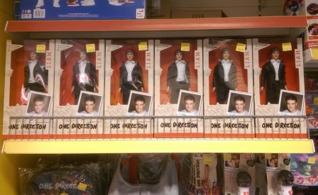Dec 29 - One Direction Doll in Shop