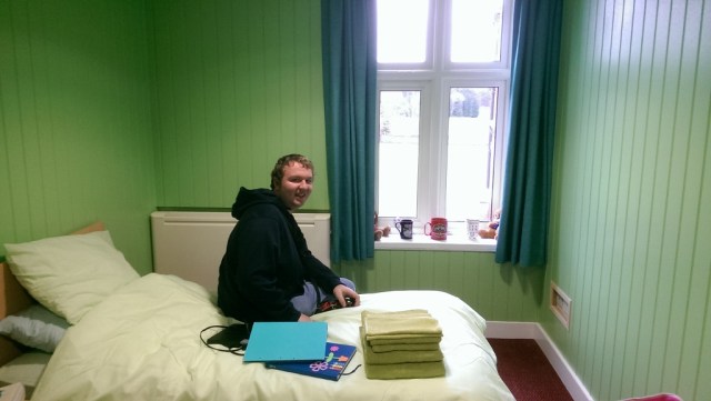 Living with David - New College Bedroom. © Antony N Britt