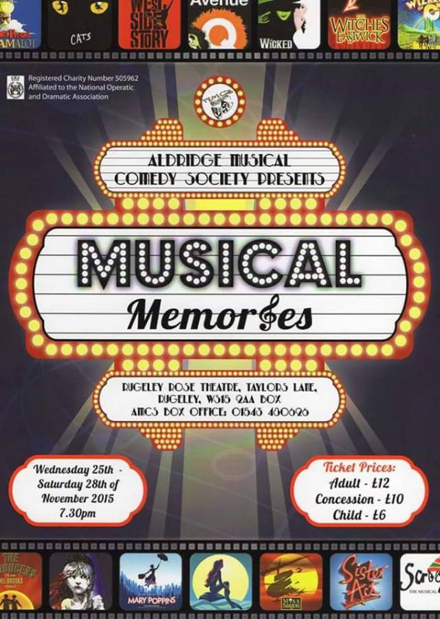 Musical Memories - Aldridge Musical Comedy Society
