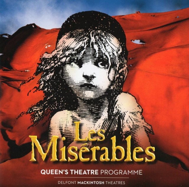 Les Miserables – The Queen’s Theatre, London – 1 October 2016