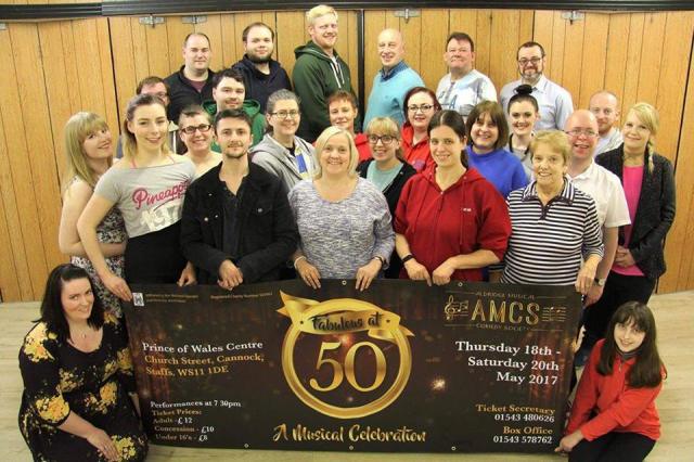 Aldridge Musical Comedy Society (AMCS) Fabulous at 50 – Prince of Wales Theatre, Cannock – 18 to 20 May 2017