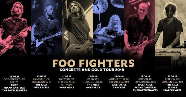 Foo Fighters – London Stadium – June 22 2018