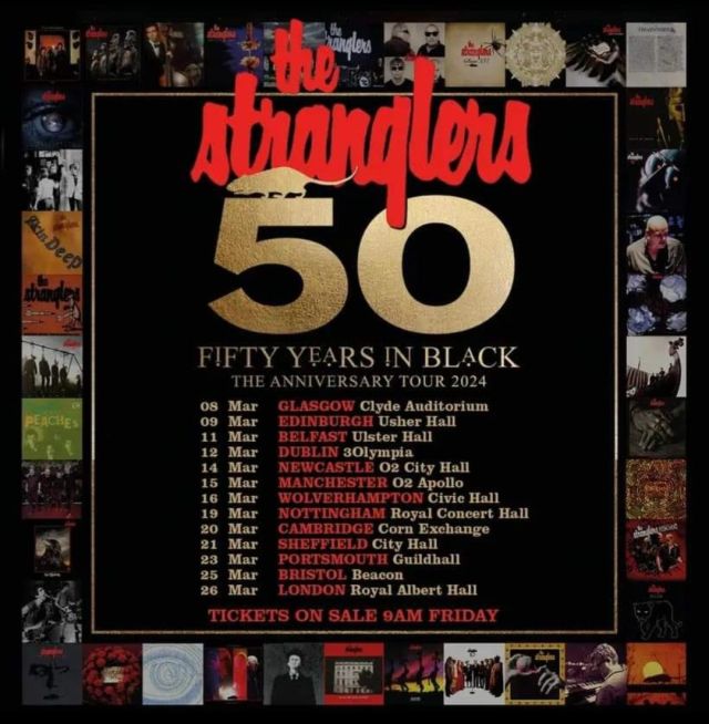 The Stranglers: Fifty Years in Black — The Halls, Wolverhampton — 16 March 2024  