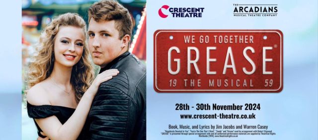 Grease – The Musical, at The Crescent Theatre, Birmingham. 28 to 30 November 2024 