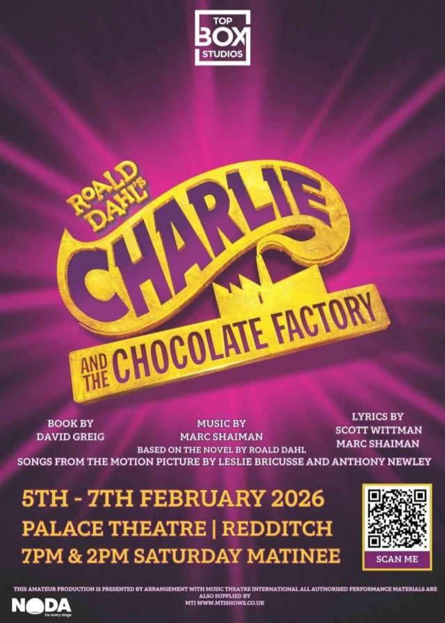 Charlie and the Chocolate Factory — The Palace Theatre, Redditch — 5 February 2026