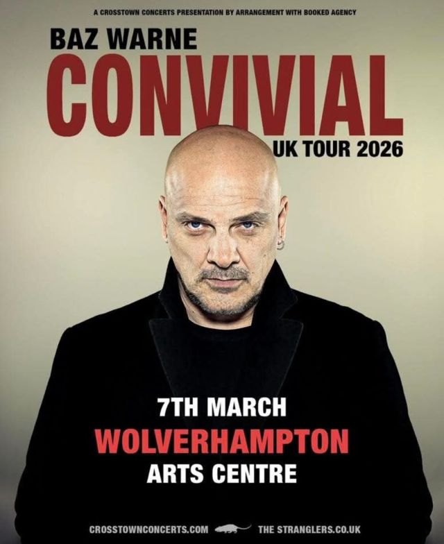Baz Warne — Convivial — Wolverhampton Arts Centre — 7 March 2026