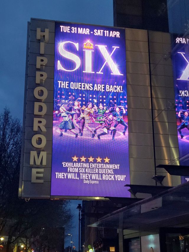 Six — Birmingham Hippodrome — 1 April 2026 Photo © Antony N Britt 2026 