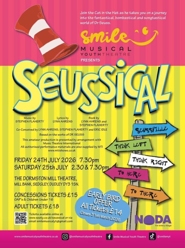 Seussical — The Dormiston Mill Theatre, 25 July 2026